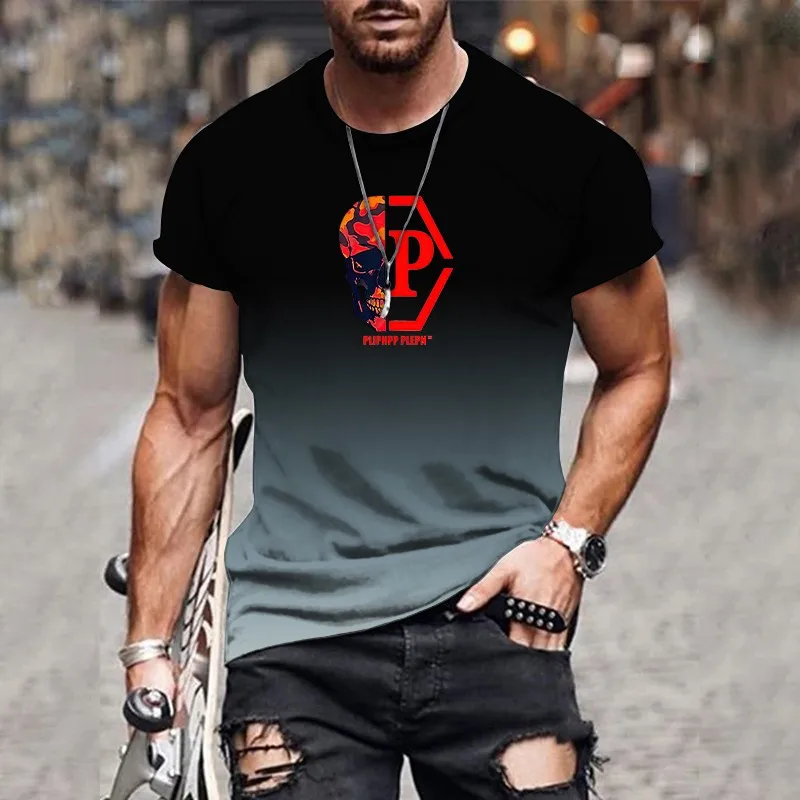 New summer 3D men's gradient T-shirt Harajuku design stylish casual home short-sleeved tops oversized men's clothing
New summer 3D men's gradient T-shirt Harajuku design stylish casual home short-sleeved tops oversized men's clothing