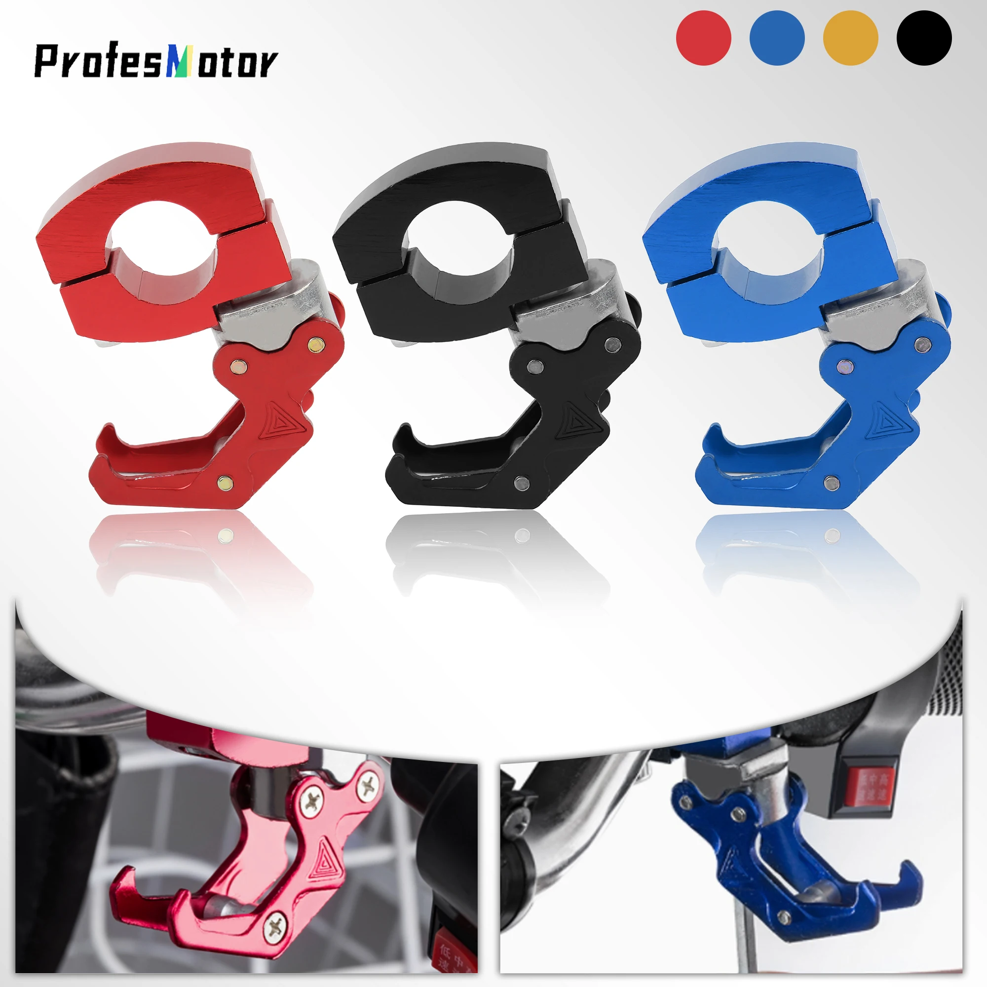 22MM Scooter Motorcycle Handlebar Hook Motocross Universal Luggage Hanging Hook Aluminum Alloy Accessories ATV UTV Enduro Parts
22MM Scooter Motorcycle Handlebar Hook Motocross Universal Luggage Hanging Hook Aluminum Alloy Accessories ATV UTV Enduro Parts