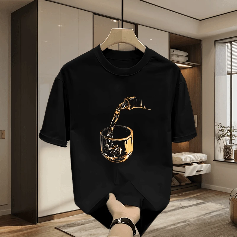Super Handsome Cotton Printed T-shirt Heavy Short Sleeve Women Trendy Brand Printed T-shirt Summer Short Sleeve Summer Loose Tee
Super Handsome Cotton Printed T-shirt Heavy Short Sleeve Women Trendy Brand Printed T-shirt Summer Short Sleeve Summer Loose Tee