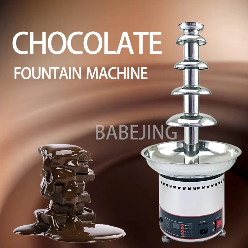BABEJING Hotel Large 4/5/6/7 Commercial Chocolate Fountain Electric Chocolate Waterfall Machine
BABEJING Hotel Large 4/5/6/7 Commercial Chocolate Fountain Electric Chocolate Waterfall Machine