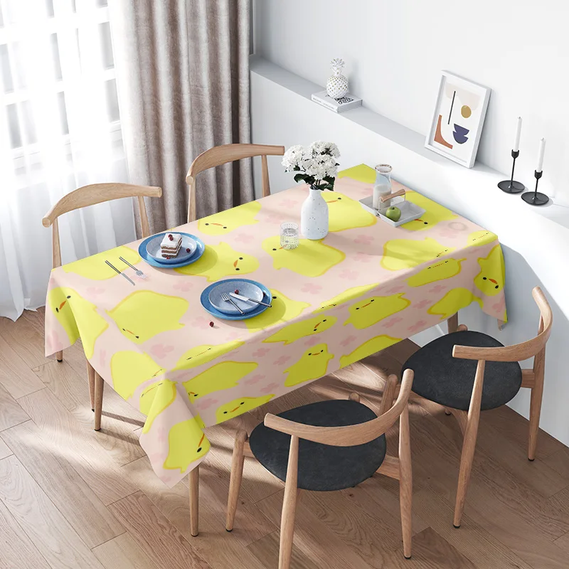 Cute Cartoon Chicken Tablecloth Home Decor Dining Room Cover Decoration for Kids Party Supplies Yellow Pink Pattern Set of 1 (Me
Cute Cartoon Chicken Tablecloth Home Decor Dining Room Cover Decoration for Kids Party Supplies Yellow Pink Pattern Set of 1 (Me