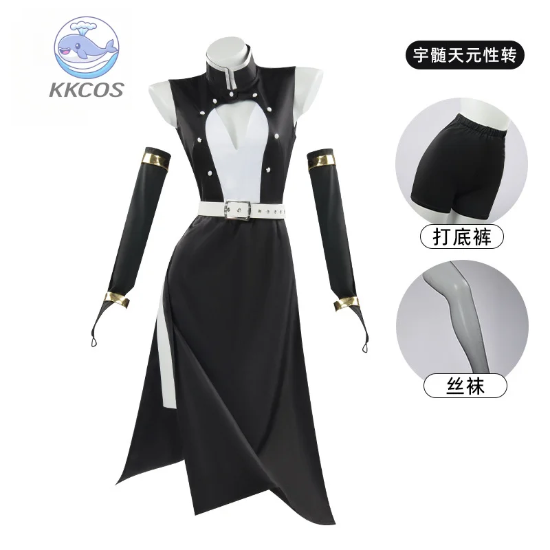 Woman Version Uzui Tengen Cosplay Costume Team Uniform Party Carnival Black Dress Anime Sticker Clothes Clothing KKCos
Woman Version Uzui Tengen Cosplay Costume Team Uniform Party Carnival Black Dress Anime Sticker Clothes Clothing KKCos