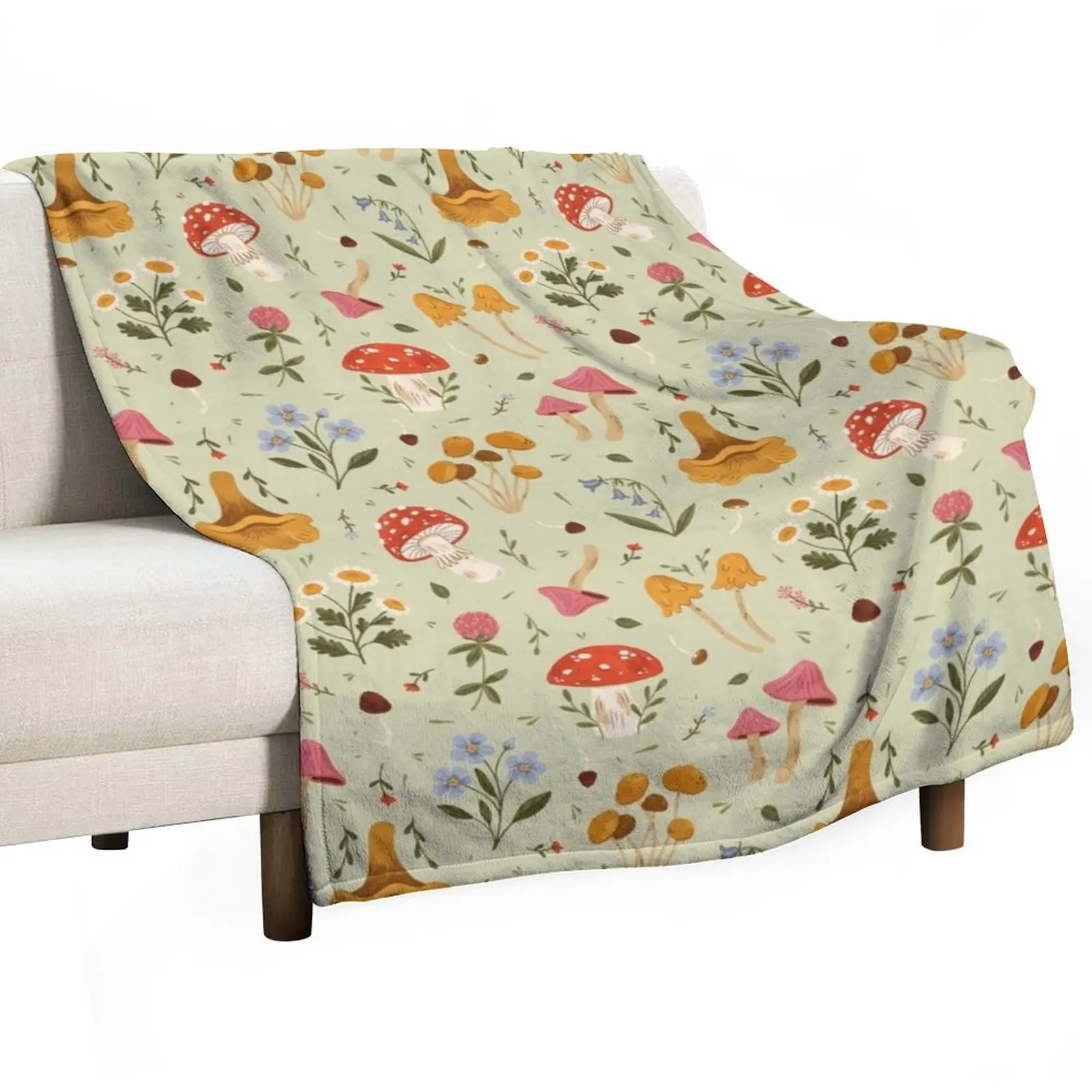 Mushrooms and Wildflowers Throw Blanket for babies Plush Blankets Sofas Of Decoration blankets ands Blankets
Mushrooms and Wildflowers Throw Blanket for babies Plush Blankets Sofas Of Decoration blankets ands Blankets