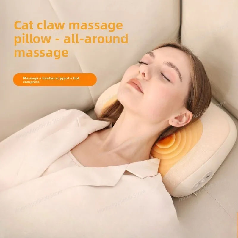 Multi-Function Cross-Border Massage Pillow - Cervical Neck Back massager with Kneading and Heating, Lumbar Support
Multi-Function Cross-Border Massage Pillow - Cervical Neck Back massager with Kneading and Heating, Lumbar Support