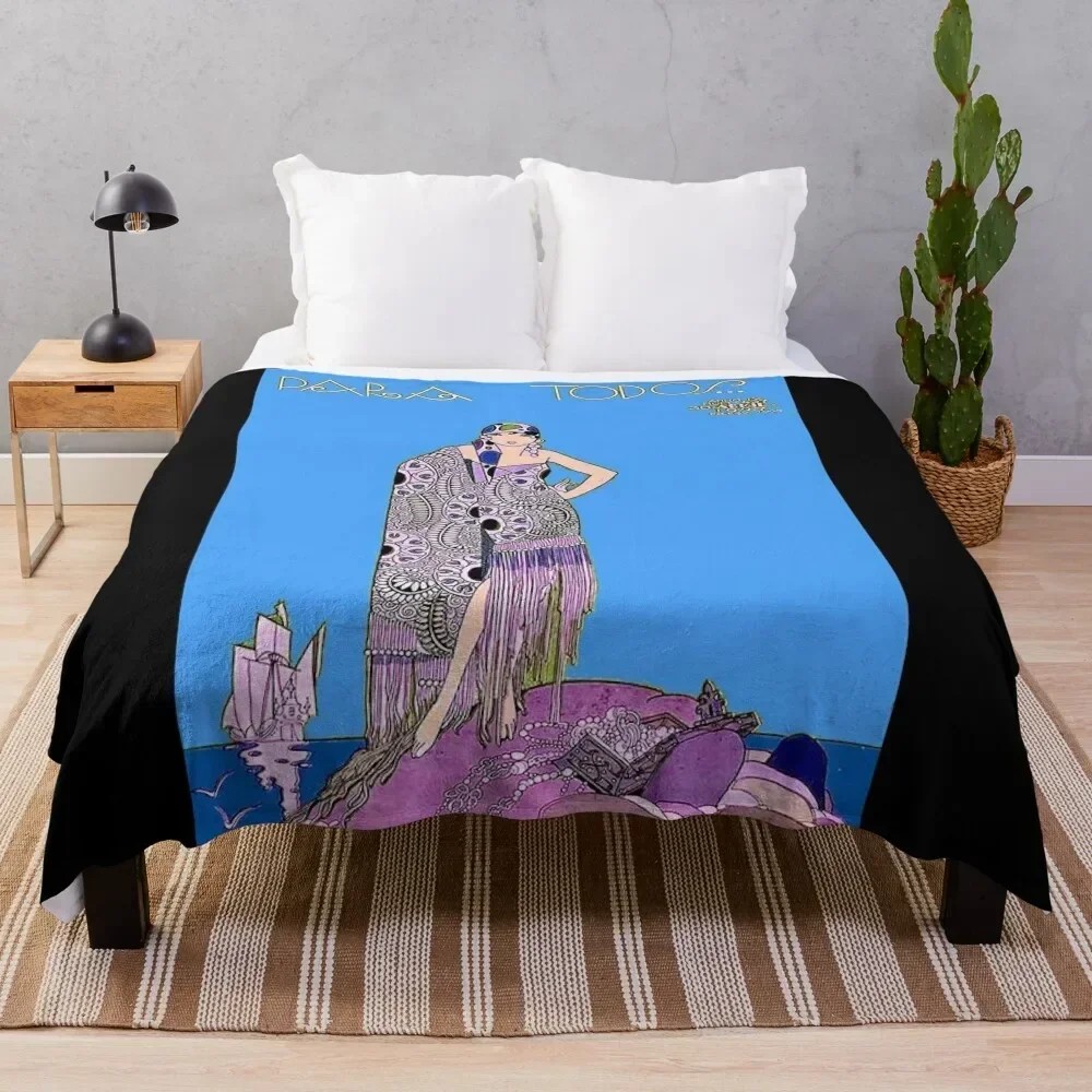 TODOS MAGAZINE : Vintage 1927 Flapper Pirate Print Throw Blanket decorative Thermal Blankets
TODOS MAGAZINE : Vintage 1927 Flapper Pirate Print Throw Blanket decorative Thermal Blankets