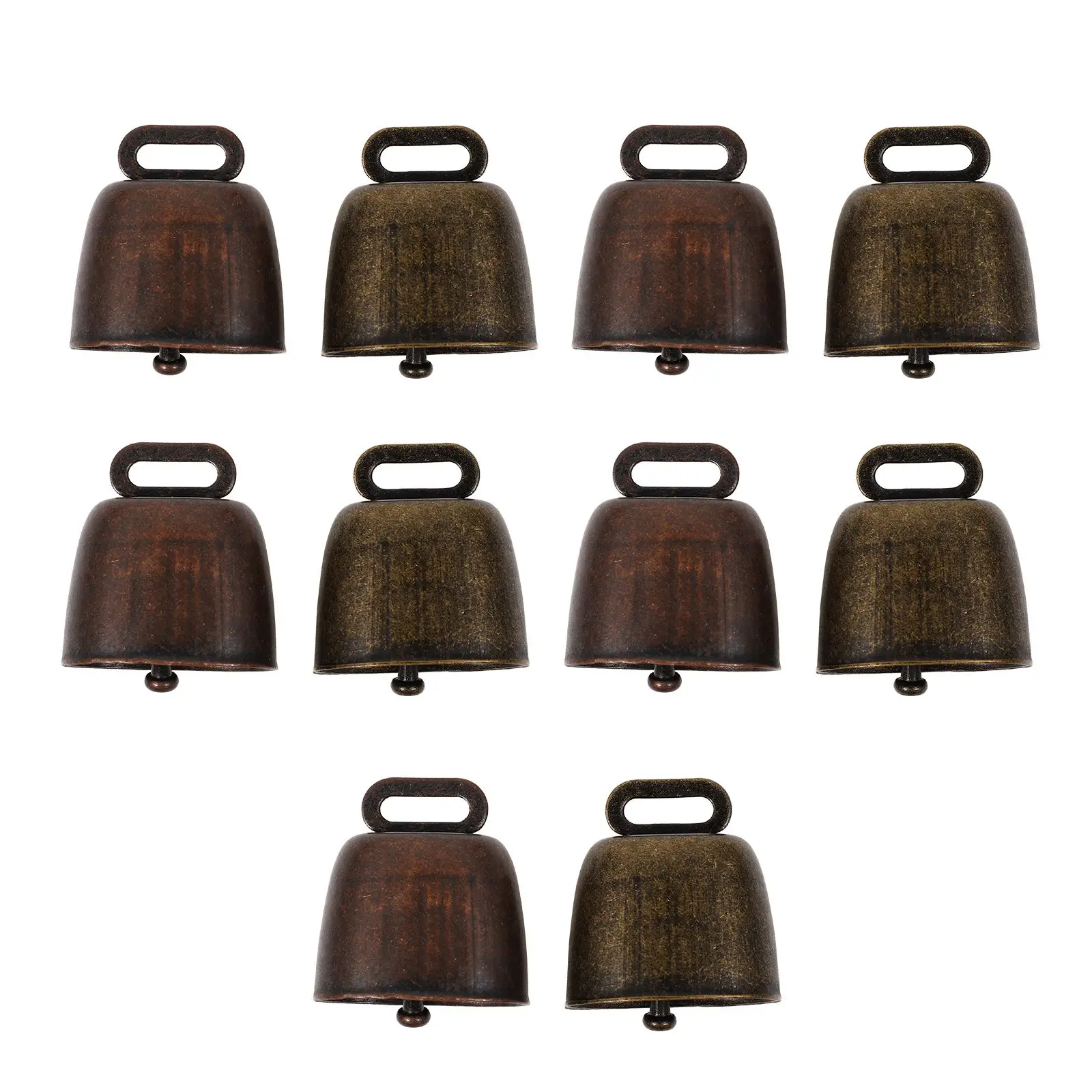 10 Pcs Metal Cow Bell Retro Bells Horse Hanging Livestock Pendant Vintage Decorations Xmas Iron Pet Feeder
10 Pcs Metal Cow Bell Retro Bells Horse Hanging Livestock Pendant Vintage Decorations Xmas Iron Pet Feeder