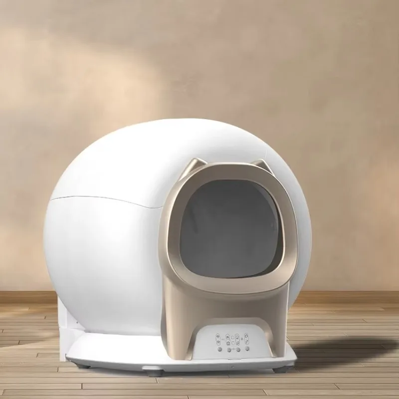 STLF 2025 New Patented Cat LitterS Box Automatic Self Cleaning Large Capacity Odor Remove Cat Accessories Smart Toilet 
STLF 2025 New Patented Cat LitterS Box Automatic Self Cleaning Large Capacity Odor Remove Cat Accessories Smart Toilet