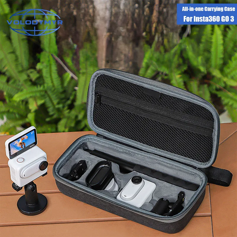 VOLODYMYR Portable Storage Bag for Insta360 GO 3 Shockproof Anti-Scratch Protection Box Handel Carrying Case Action Camera
VOLODYMYR Portable Storage Bag for Insta360 GO 3 Shockproof Anti-Scratch Protection Box Handel Carrying Case Action Camera