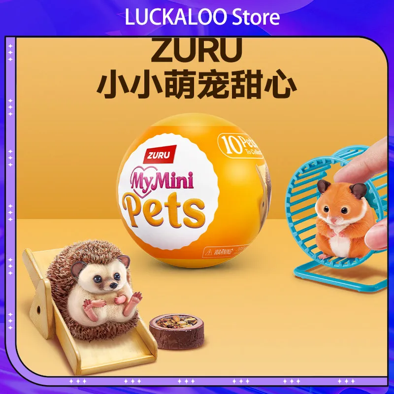 ZURU My Mini Flocked Pet Blind Box Miniature Hedgehog Figurine Soft Texture Desk Decor Collectible Simulation Mini Toy
ZURU My Mini Flocked Pet Blind Box Miniature Hedgehog Figurine Soft Texture Desk Decor Collectible Simulation Mini Toy