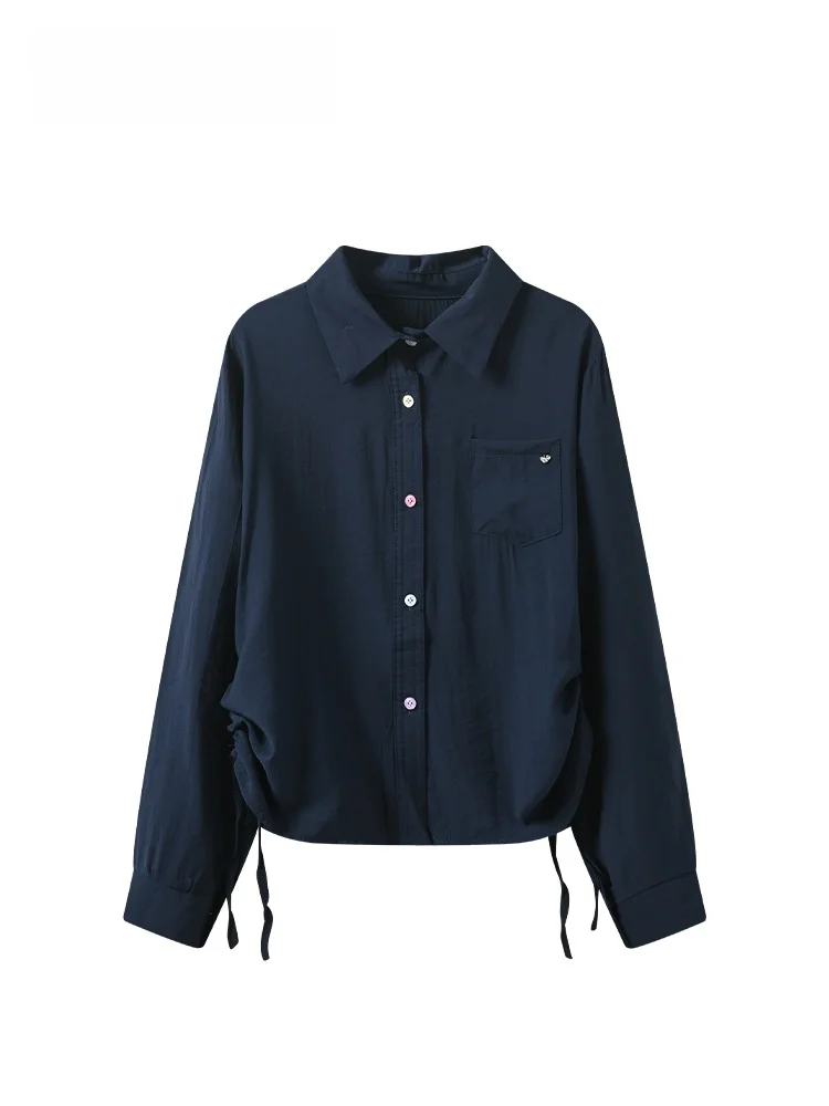 Cara CLUB plus Size Neck Long Sleeve Shirt Women Early Spring New Loose Versatile Top Casual Style Polyester Fiber
Cara CLUB plus Size Neck Long Sleeve Shirt Women Early Spring New Loose Versatile Top Casual Style Polyester Fiber