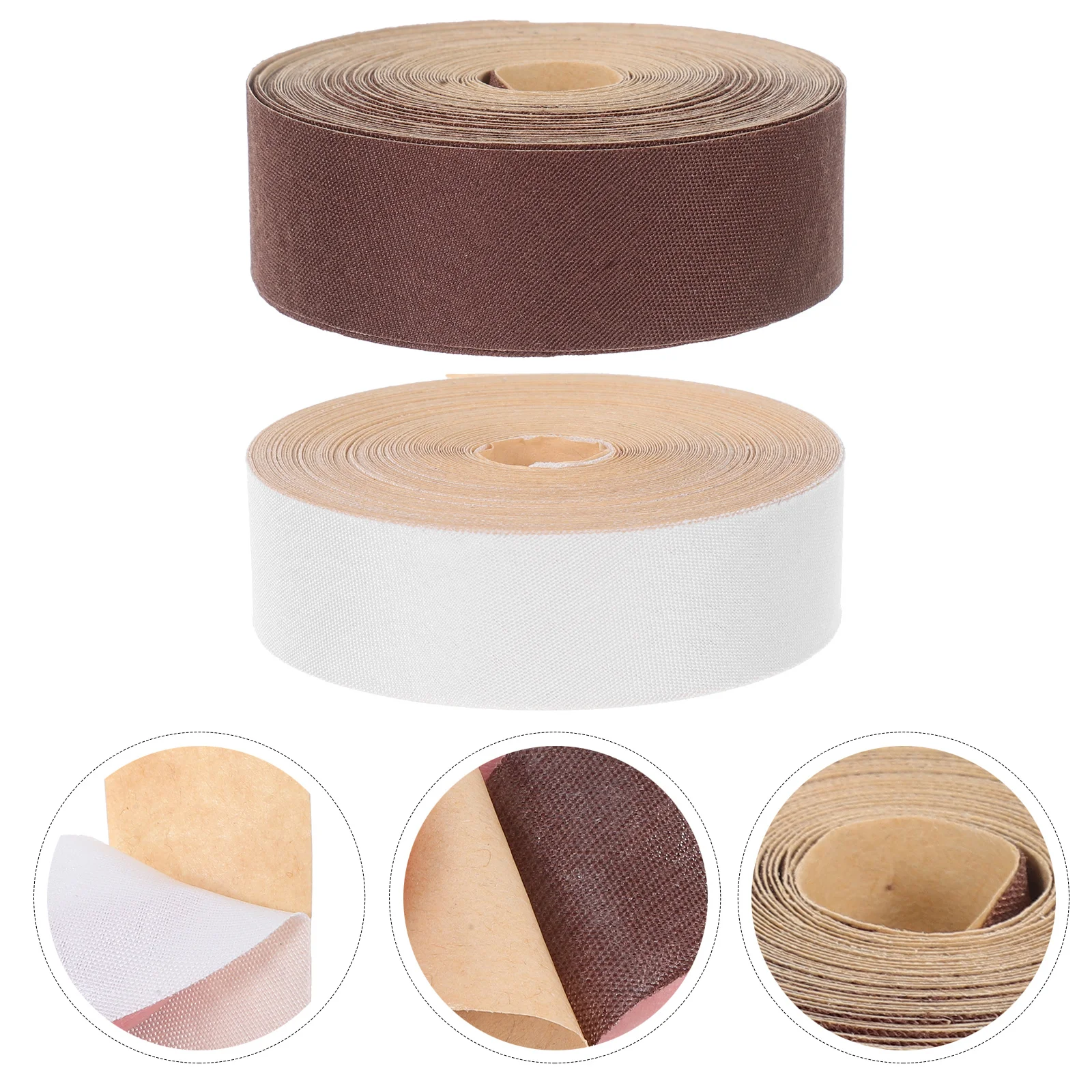 2 Rolls Lampshade Decor Tape Self Adhesive Cloth Edging for Shade Edge Repair DIY Binding Trim Lighting Enhancement
2 Rolls Lampshade Decor Tape Self Adhesive Cloth Edging for Shade Edge Repair DIY Binding Trim Lighting Enhancement