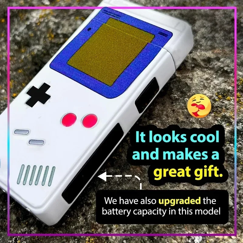 Creative Electric Rechargeable Retro Gamer Lighter Cool Windproof Electronic Arc Lighter Men's Cigarette Accessories Gift 2026
Creative Electric Rechargeable Retro Gamer Lighter Cool Windproof Electronic Arc Lighter Men's Cigarette Accessories Gift 2026