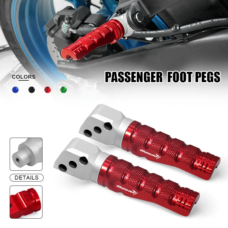 Motorcycle Accessories Anti-Skid Foot Pegs Rear Passenger Footrest For CB750 HORNET 23-25 VFR750 VFR750R VFR800 VFR800F 01-25
Motorcycle Accessories Anti-Skid Foot Pegs Rear Passenger Footrest For CB750 HORNET 23-25 VFR750 VFR750R VFR800 VFR800F 01-25