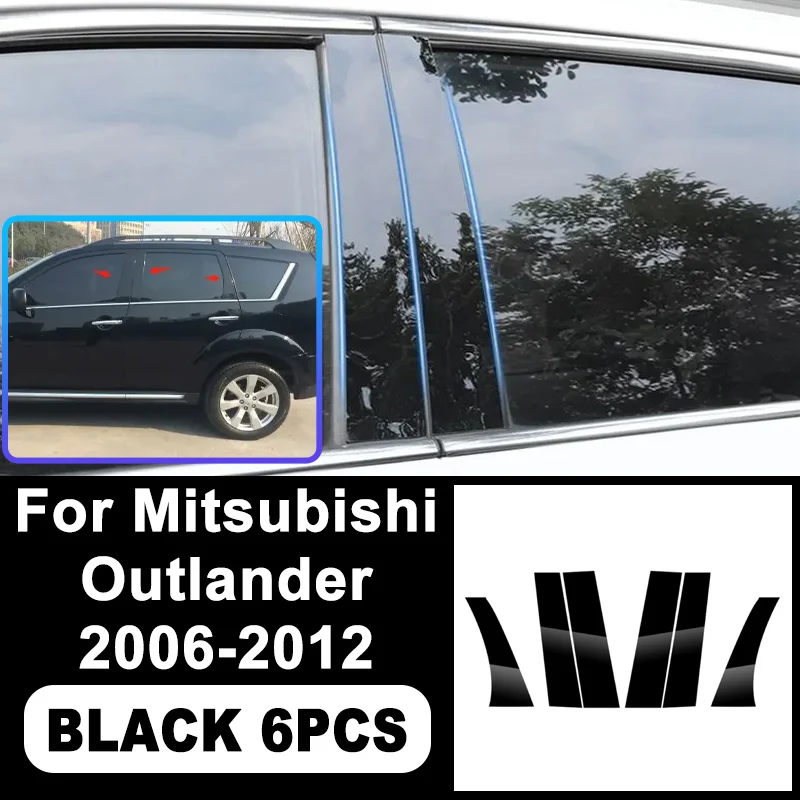 For Mitsubishi Outlander 2006-2012 B/C Pillar Stickers - PC Window Decorative Trim for Middle Pillar,Car Exterior Accessories
For Mitsubishi Outlander 2006-2012 B/C Pillar Stickers - PC Window Decorative Trim for Middle Pillar,Car Exterior Accessories