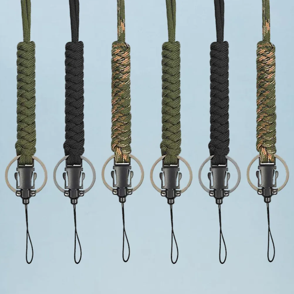 6Pcs Sealed Bag Sling Retractable Paracord Lanyard Strong Lightweight Wrist Strap for Mobile Phone Flashlight USB Keys Outdoor
6Pcs Sealed Bag Sling Retractable Paracord Lanyard Strong Lightweight Wrist Strap for Mobile Phone Flashlight USB Keys Outdoor