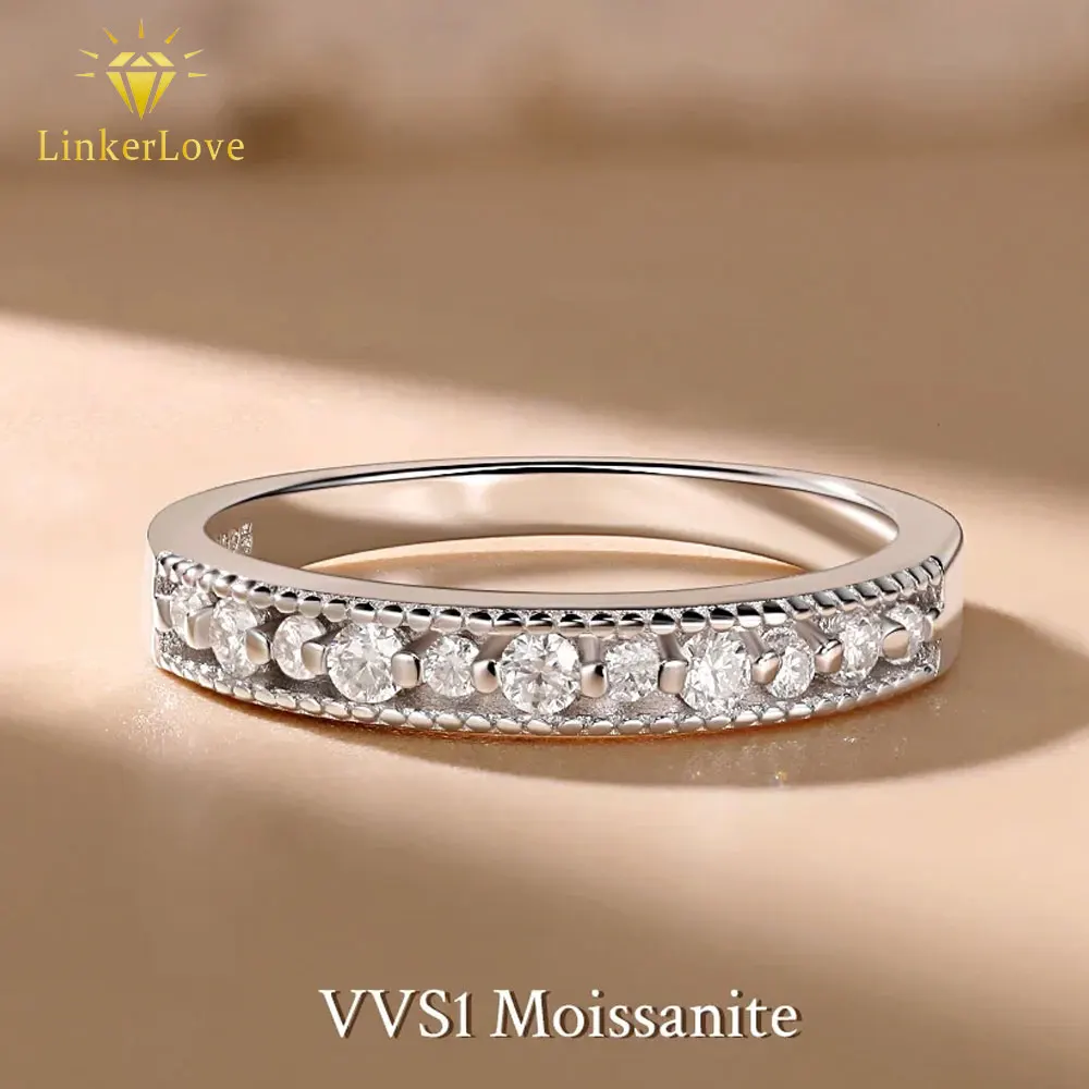 LinkerLove S925 Sterling Silver Moissanite Ring Wedding Band for Women Diamond Ring White Gold Plated Fine Jewelry Birthday Gift
LinkerLove S925 Sterling Silver Moissanite Ring Wedding Band for Women Diamond Ring White Gold Plated Fine Jewelry Birthday Gift
