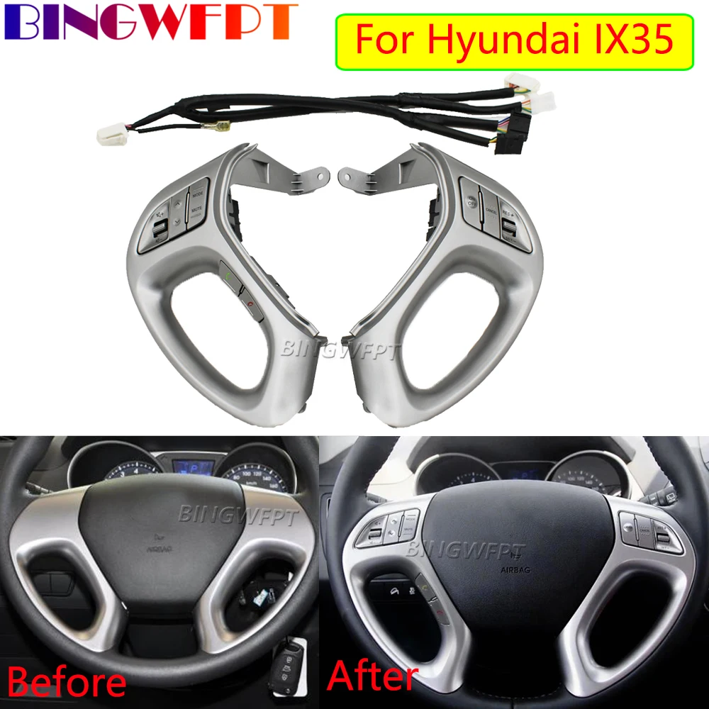 Volume Audio Adjust Cruise Control Switch For Hyundai IX35 Tucson 2009-2015 Car Steering Wheel Button 96700-2S400SAS
Volume Audio Adjust Cruise Control Switch For Hyundai IX35 Tucson 2009-2015 Car Steering Wheel Button 96700-2S400SAS