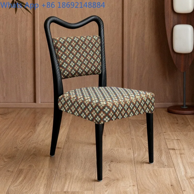 French Style Personality Dining Chair White Ash Wood Vintage Backrest Home Retro Hotel Restaurant Soft Cushion Dining Chair
French Style Personality Dining Chair White Ash Wood Vintage Backrest Home Retro Hotel Restaurant Soft Cushion Dining Chair