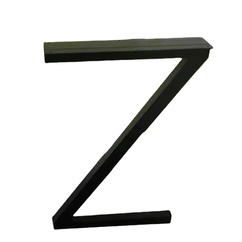 Minimalist metal bar table support legs unilateral bracket, dining table bracket, desk foot Z shape
Minimalist metal bar table support legs unilateral bracket, dining table bracket, desk foot Z shape