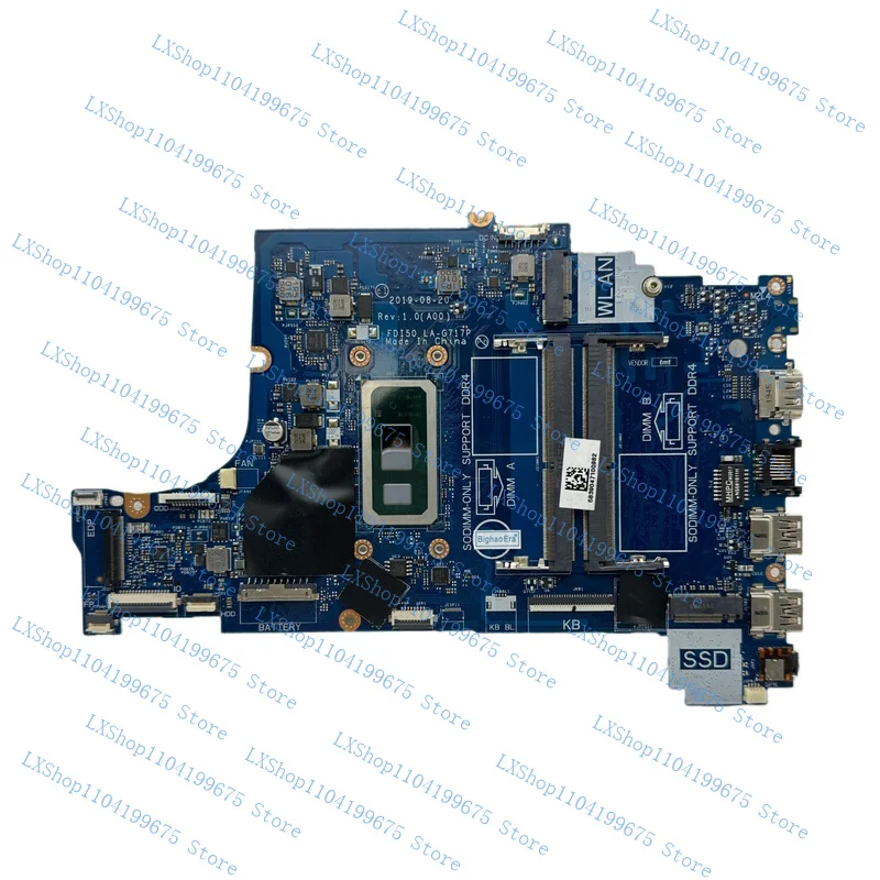 for Dell Vostro 3490 3590 Motherboard With i5-10210U CPU FDI50 LA-G717P CN-06FMPV
for Dell Vostro 3490 3590 Motherboard With i5-10210U CPU FDI50 LA-G717P CN-06FMPV