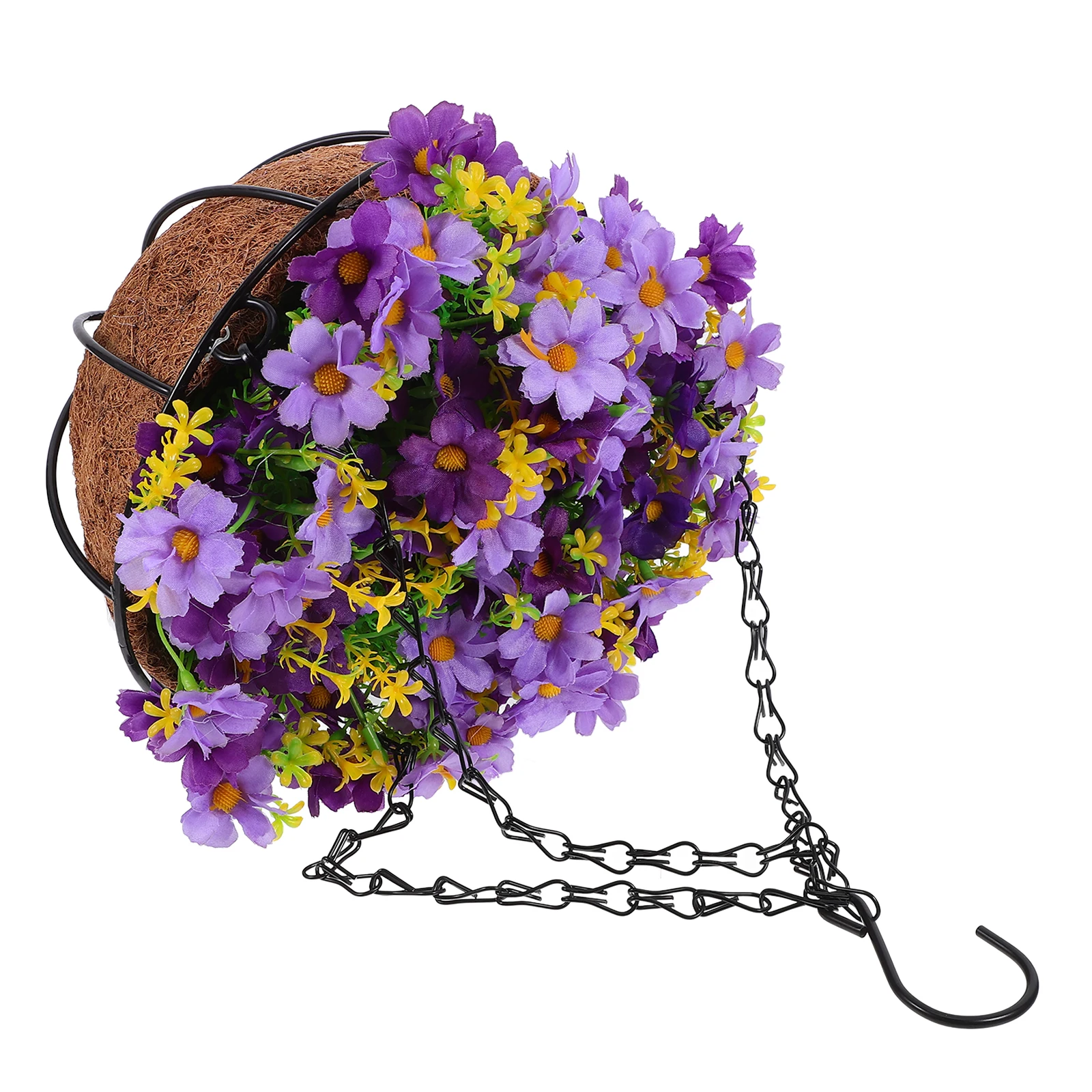 Artificial Flower Basket Hanging Baskets Iron Craft Durable OutdoorFaux Plants Lifelike Flowers Balcony Garden Decor
Artificial Flower Basket Hanging Baskets Iron Craft Durable OutdoorFaux Plants Lifelike Flowers Balcony Garden Decor