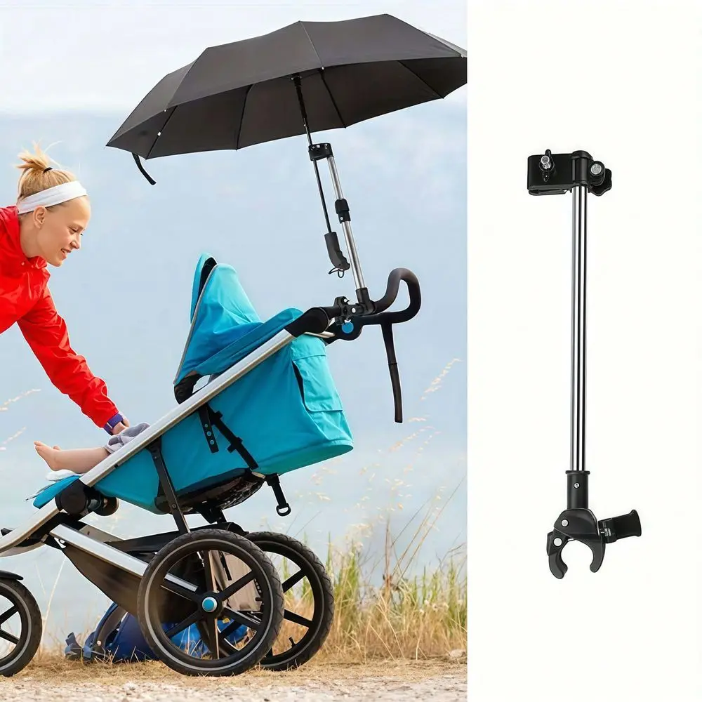 2 1pc Universal Wheelchair Electric Vehicle Bicycle Stroller Umbrella Holder, Easy Clip Design Suitable For Electric Scooter, W
2 1pc Universal Wheelchair Electric Vehicle Bicycle Stroller Umbrella Holder, Easy Clip Design Suitable For Electric Scooter, W