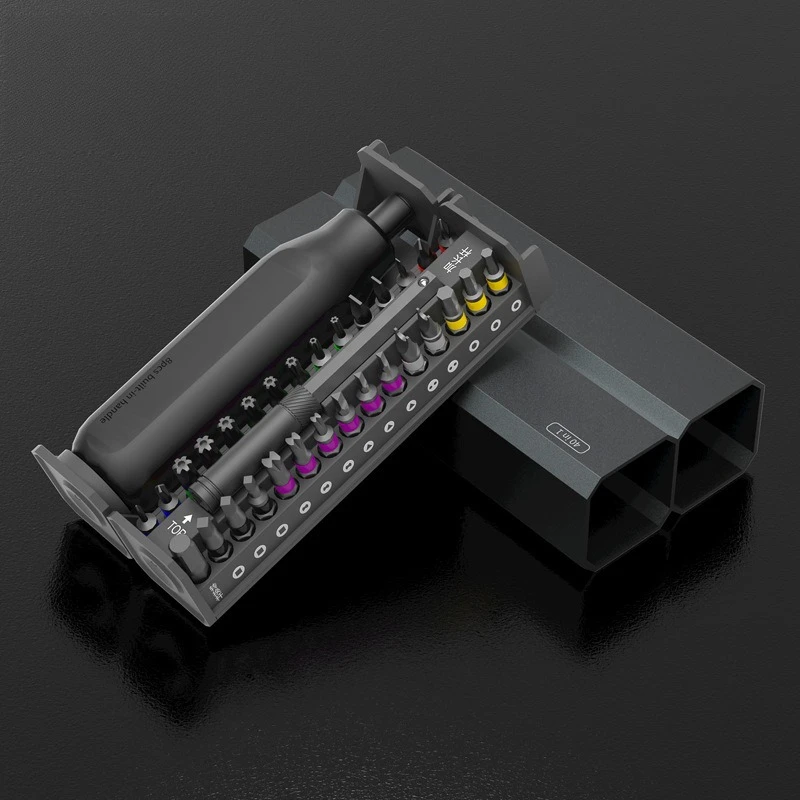 40-in-1 Portable Multifunctional Screwdriver Set S2 Bit Home Repair Tool Change Screwdriver Set
40-in-1 Portable Multifunctional Screwdriver Set S2 Bit Home Repair Tool Change Screwdriver Set