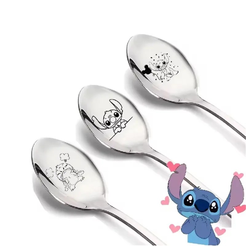 Новые ложки Disney Stitch Kawaii Ложка Лило и Стич Посуда Мультяшная милая столовая ложка Подарки для вечеринок из нержавеющей стали для детей
Новые ложки Disney Stitch Kawaii Ложка Лило и Стич Посуда Мультяшная милая столовая ложка Подарки для вечеринок из нержавеющей стали для детей