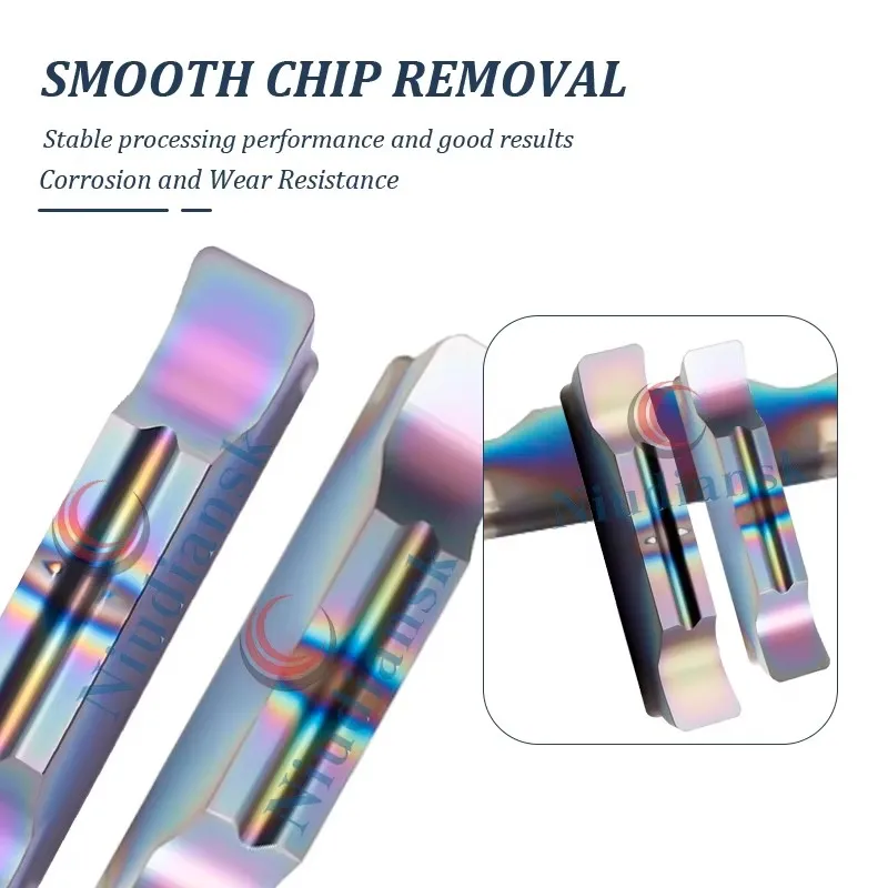 DESKAR Numerical Control Lathe Groove Cutting Inserts MGGN150/200/250/300/400/500-JM TF618 Quenched Steel Slotting Cutting Blade
DESKAR Numerical Control Lathe Groove Cutting Inserts MGGN150/200/250/300/400/500-JM TF618 Quenched Steel Slotting Cutting Blade