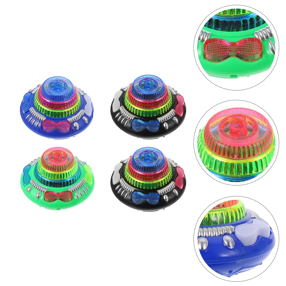 4 Pcs Shine Spinning Top Toy Child Toys Kids Outdoor Playset Plastic Light Up Gyro
4 Pcs Shine Spinning Top Toy Child Toys Kids Outdoor Playset Plastic Light Up Gyro