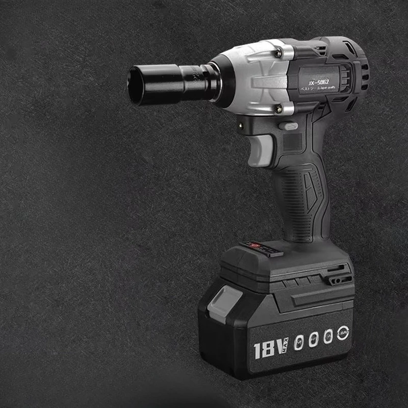 High Torque Brushless Spanner Driver Kit or Woodworking Repairs Cordless Impact Wrench with Battery Indicator
High Torque Brushless Spanner Driver Kit or Woodworking Repairs Cordless Impact Wrench with Battery Indicator