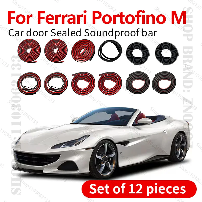Для Ferrari Portofino M уплотнительная лента для двери автомобиля, резиновая двухслойная уплотнительная лента, звукоизоляционная лента, пылезащитная уплотнительная лента, 12 шт.
Для Ferrari Portofino M уплотнительная лента для двери автомобиля, резиновая двухслойная уплотнительная лента, звукоизоляционная лента, пылезащитная уплотнительная лента, 12 шт.