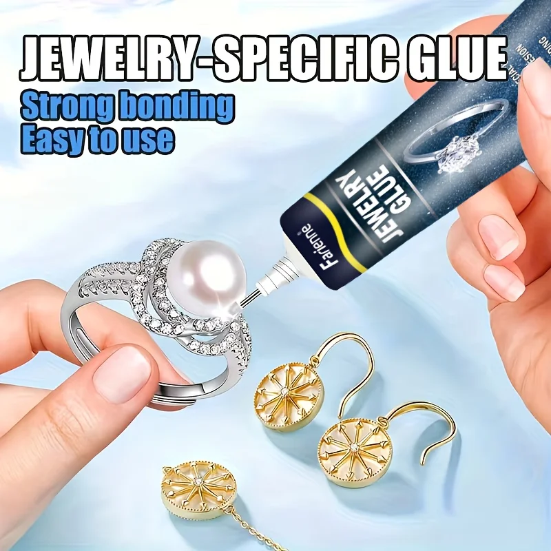 FARIENNE jewelry and craft adhesive, with precision steel tips, suitable for metal, rubber, and amateur professional adhesives
FARIENNE jewelry and craft adhesive, with precision steel tips, suitable for metal, rubber, and amateur professional adhesives