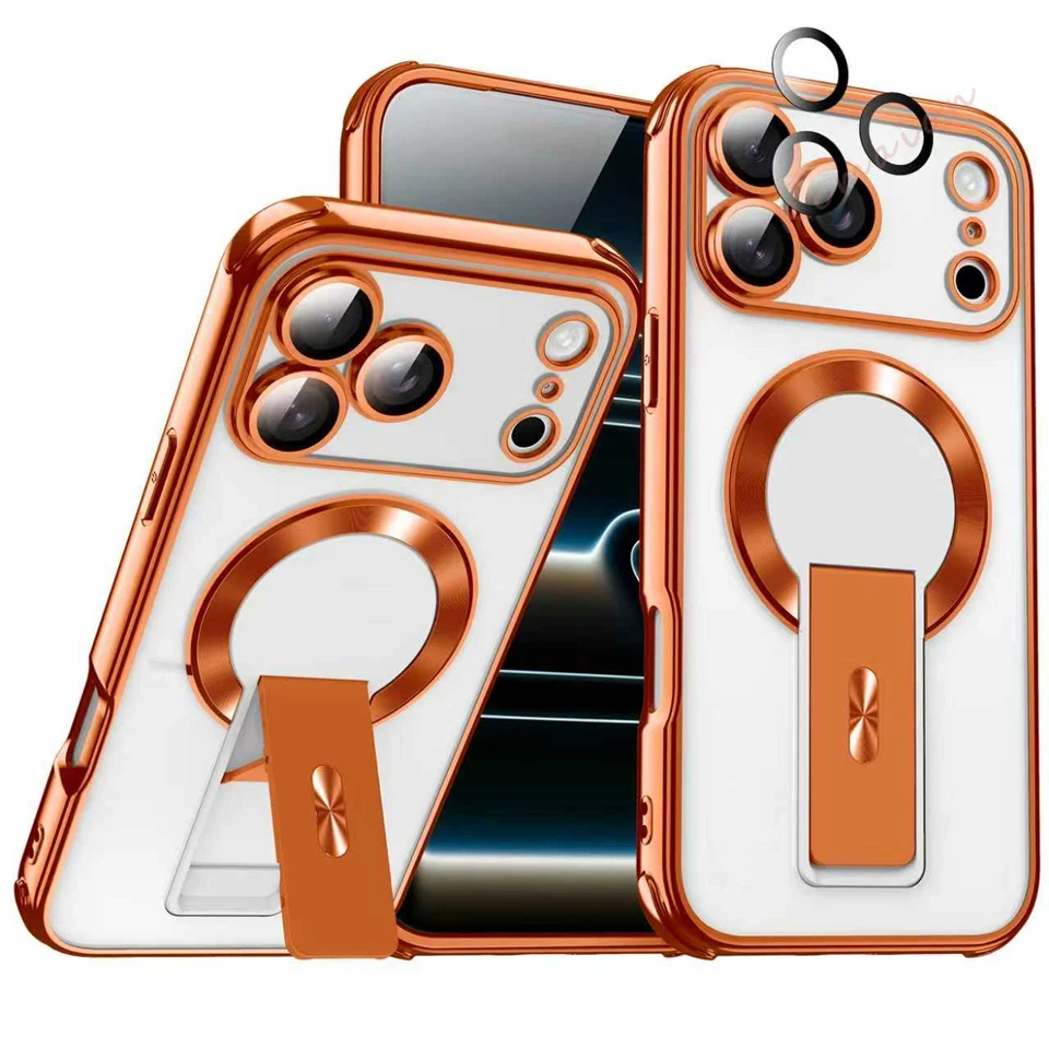 Stand Magnetic Phone Case For iPhone 17 Air 15 14 11 12 13 16 Pro Max 14 15 16 Plus Magsafe Official Shockproof Protector Cover
Stand Magnetic Phone Case For iPhone 17 Air 15 14 11 12 13 16 Pro Max 14 15 16 Plus Magsafe Official Shockproof Protector Cover