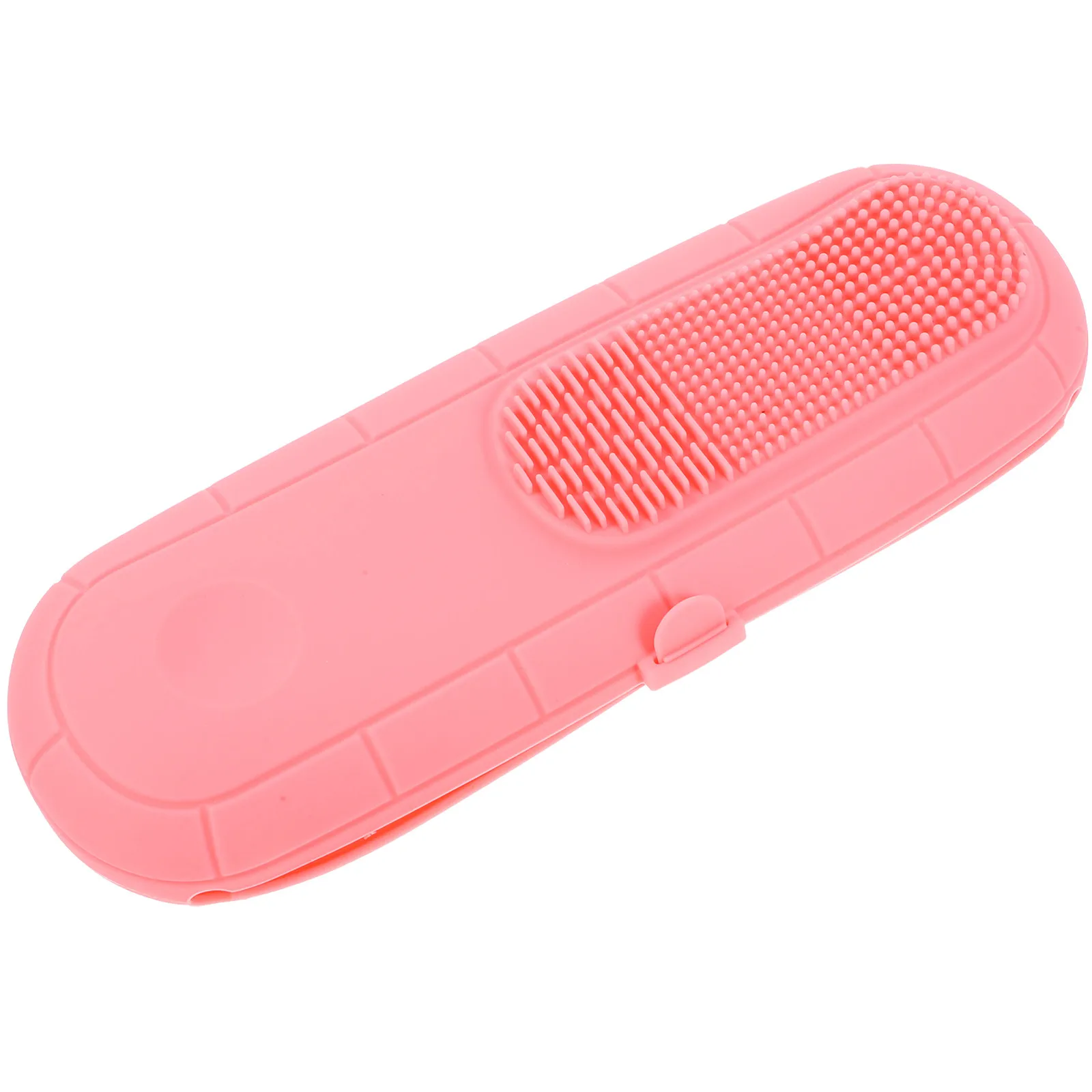 Makeup Brush Case with Large Capacity Silicone Material Compact Design Travel Makeup Brush Holder Ideal for on-The-Go
Makeup Brush Case with Large Capacity Silicone Material Compact Design Travel Makeup Brush Holder Ideal for on-The-Go
