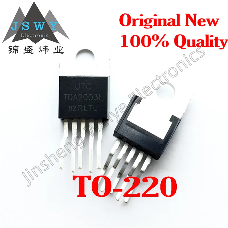 (10-100 pieces) TDA2003L TO-220 Audio Power Amplifier Chip IC/New Original/Shipping Fast/In Stock
(10-100 pieces) TDA2003L TO-220 Audio Power Amplifier Chip IC/New Original/Shipping Fast/In Stock