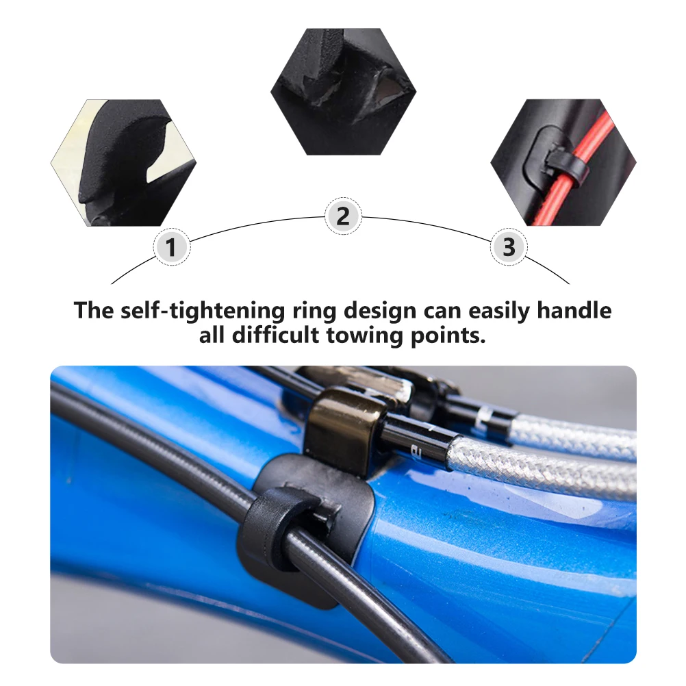 4pcs Brake Speed Tube Clamp C Shaped Bike Buckle U Shaped Wire Clip Line Holder Cable Organizer for Road Folding Bikes
4pcs Brake Speed Tube Clamp C Shaped Bike Buckle U Shaped Wire Clip Line Holder Cable Organizer for Road Folding Bikes