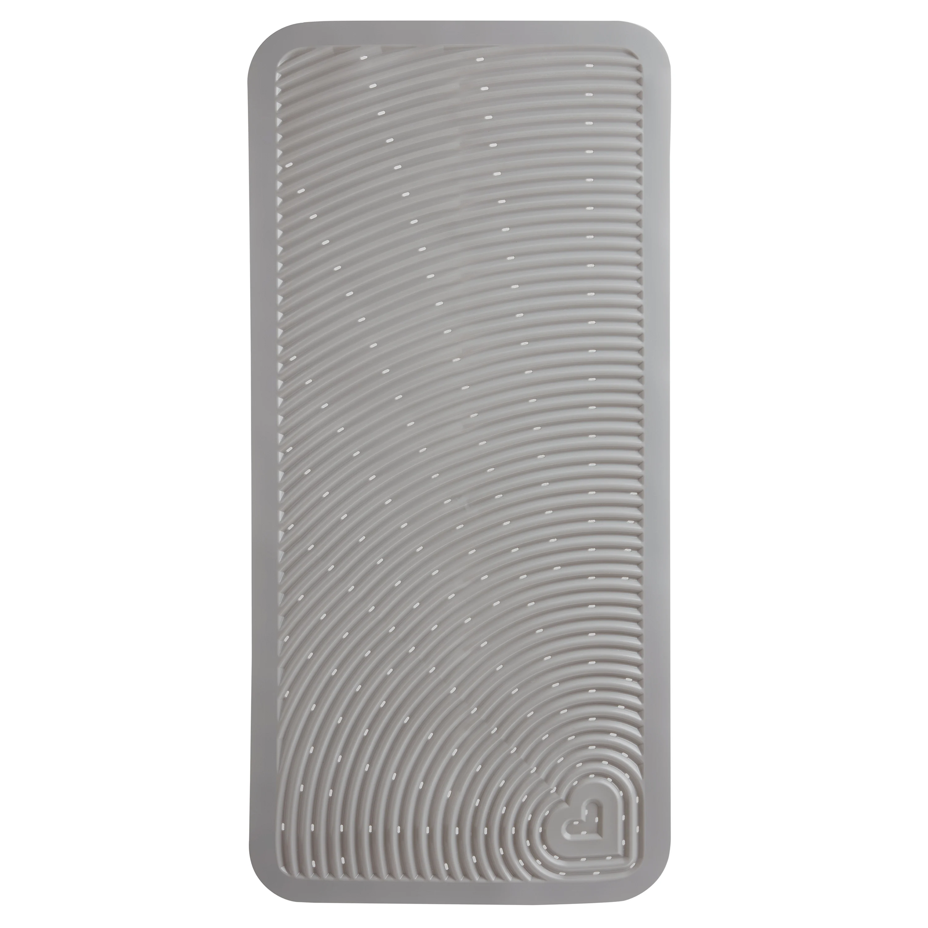 Cushioned bath mat for toddlers 36 inch long by 17 inch wide gray unisex design
Cushioned bath mat for toddlers 36 inch long by 17 inch wide gray unisex design