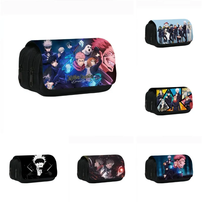 Creativity Anime Jujutsu Kaisen Series Double-layer Pencil Case Cartoon HD Printing Pencil Stationery Storage Bag Gift
Creativity Anime Jujutsu Kaisen Series Double-layer Pencil Case Cartoon HD Printing Pencil Stationery Storage Bag Gift