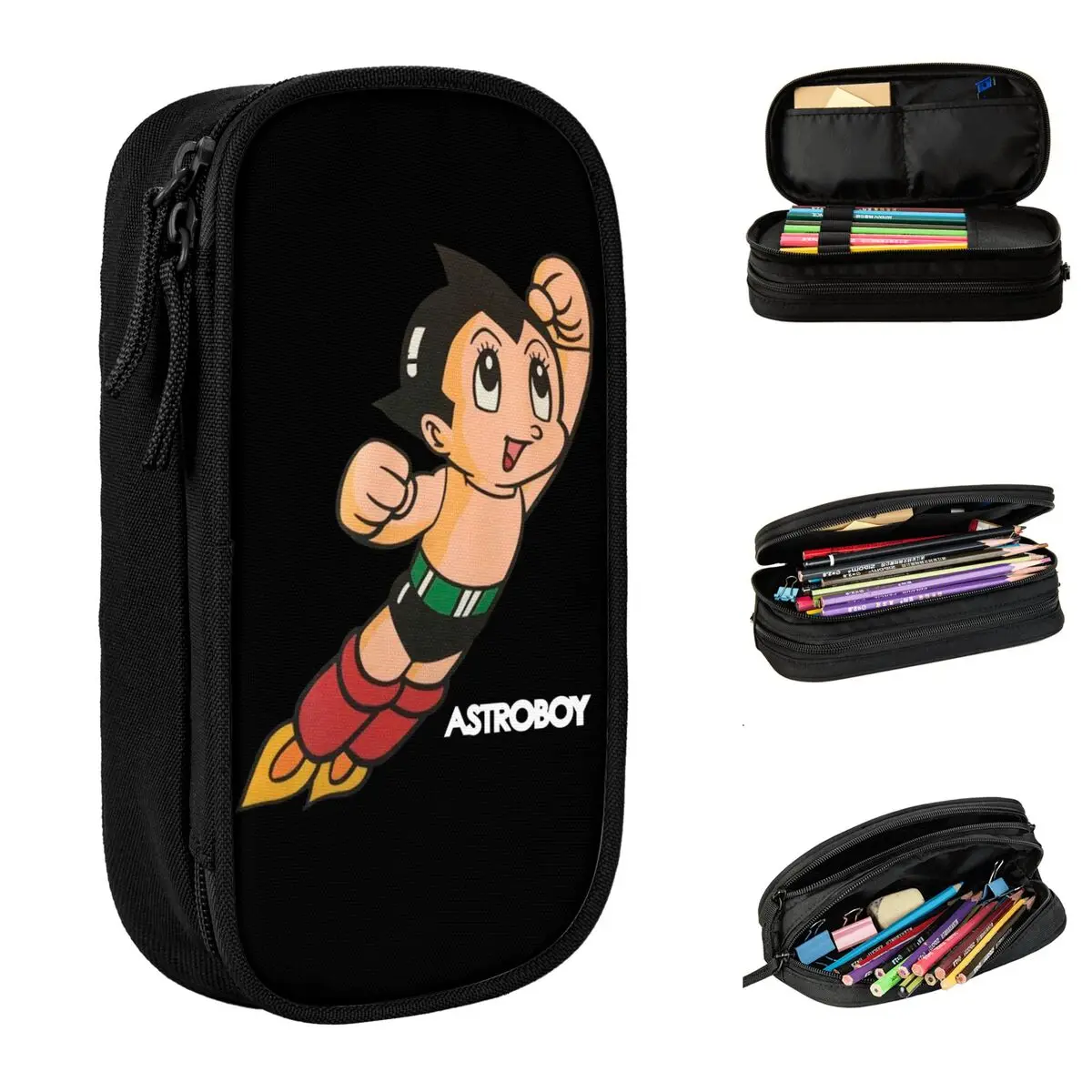 Милые винтажные пеналы для карандашей Astroboy с аниме роботом, космические Мультяшные пеналы для мальчиков с рисунком манги, коробка для ручек, детские сумки, школьные принадлежности
Милые винтажные пеналы для карандашей Astroboy с аниме роботом, космические Мультяшные пеналы для мальчиков с рисунком манги, коробка для ручек, детские сумки, школьные принадлежности