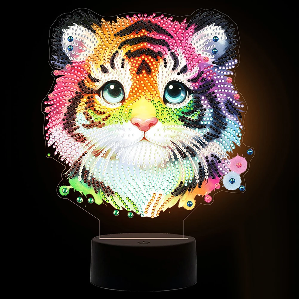 Animal DIY Diamond Painting Table Lamp with Tools 5D DIY Diamond Painting LED Light for Bedroom Living Room Home Office
Animal DIY Diamond Painting Table Lamp with Tools 5D DIY Diamond Painting LED Light for Bedroom Living Room Home Office