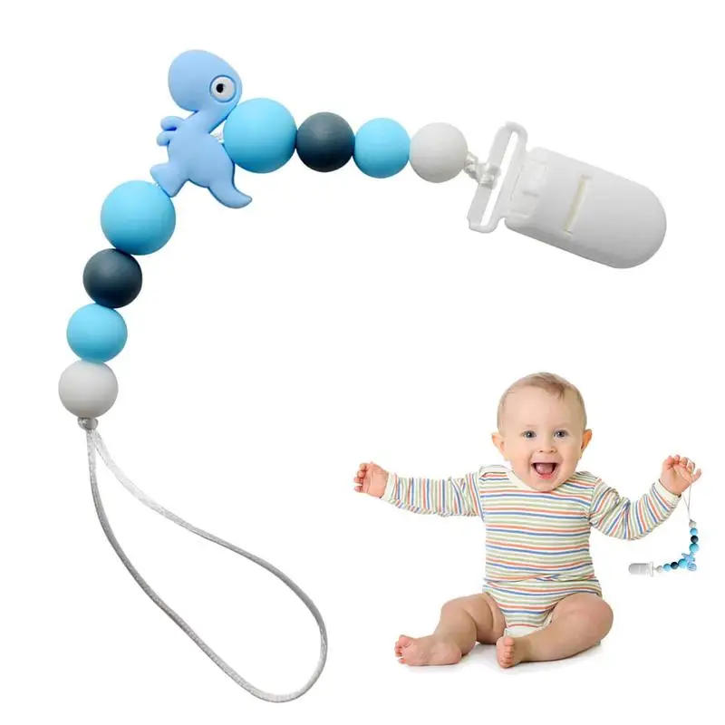 Pacifier Clips Silicone Dino Teether Clips For Toddlers Binky Paci Holder Fits Most Pacifiers & Teething Toys Modern Unisex Baby
Pacifier Clips Silicone Dino Teether Clips For Toddlers Binky Paci Holder Fits Most Pacifiers & Teething Toys Modern Unisex Baby