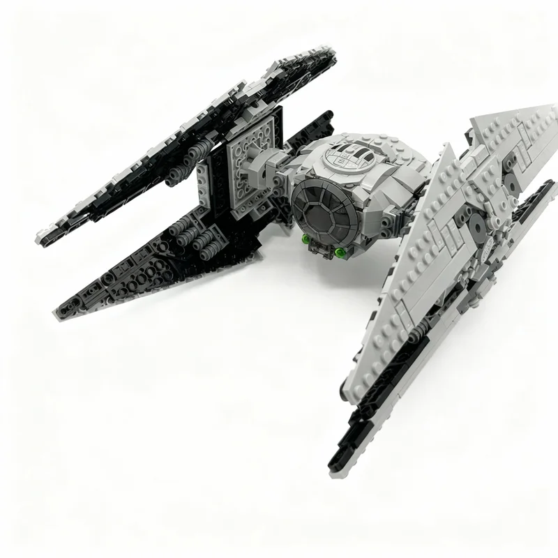 NEW 702PCS MOC Space Battle Tie Avenger 6X Model Premium Display Assembly Building Blocks DIY Creative Gift Collectible Blocks
NEW 702PCS MOC Space Battle Tie Avenger 6X Model Premium Display Assembly Building Blocks DIY Creative Gift Collectible Blocks