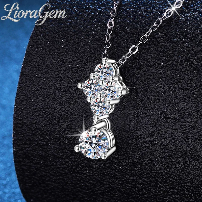 LioraGem Women's Full-Diamond Fish-Shaped Pendant, Luxury 90-Point D-Color Moissanite Necklace Platinum PT950 Stamp
LioraGem Women's Full-Diamond Fish-Shaped Pendant, Luxury 90-Point D-Color Moissanite Necklace Platinum PT950 Stamp