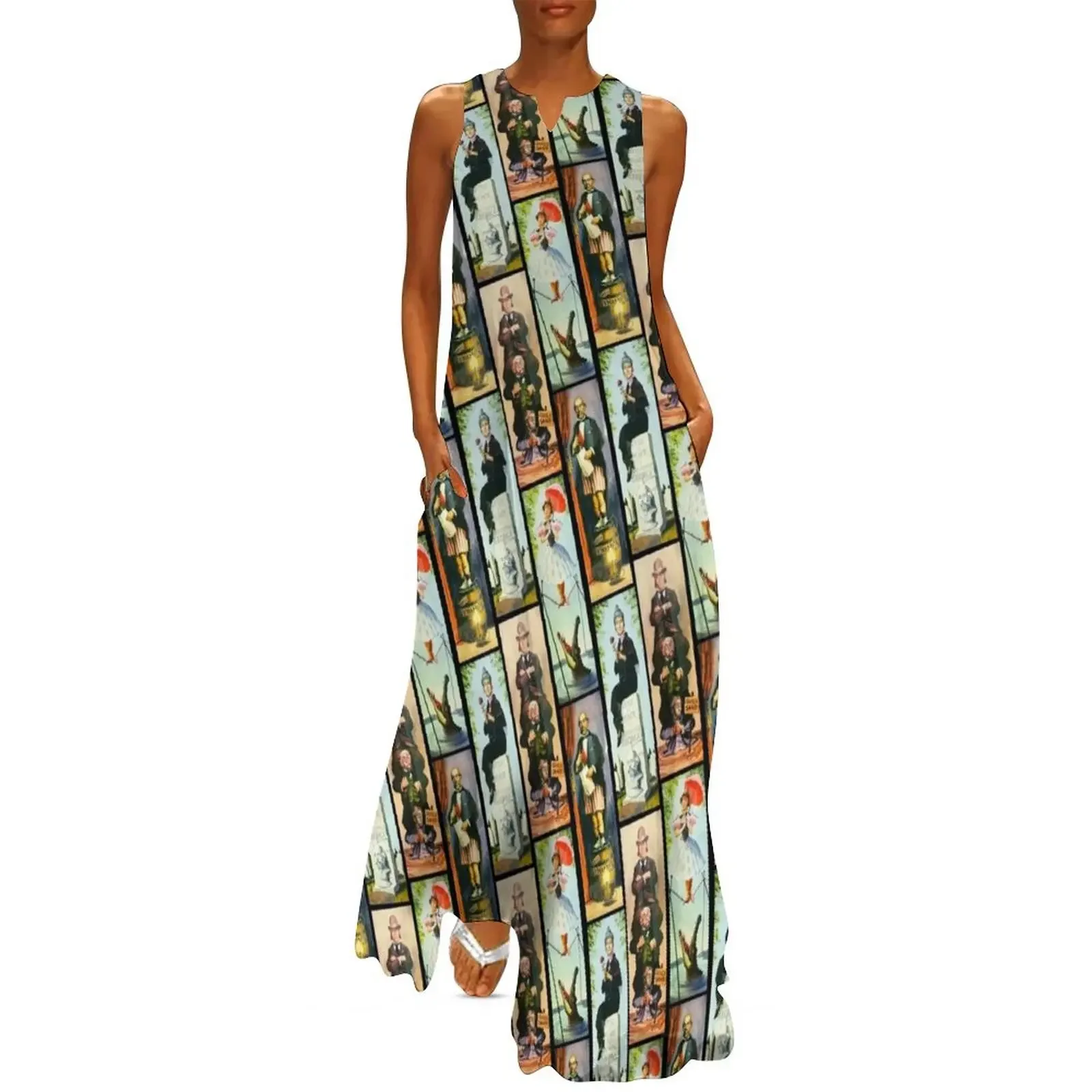 Haunted Mansion Stretch Paintings Long Dress Dress vintage ladies dresses for special occasions Women's summer dresses Dress
Haunted Mansion Stretch Paintings Long Dress Dress vintage ladies dresses for special occasions Women's summer dresses Dress
