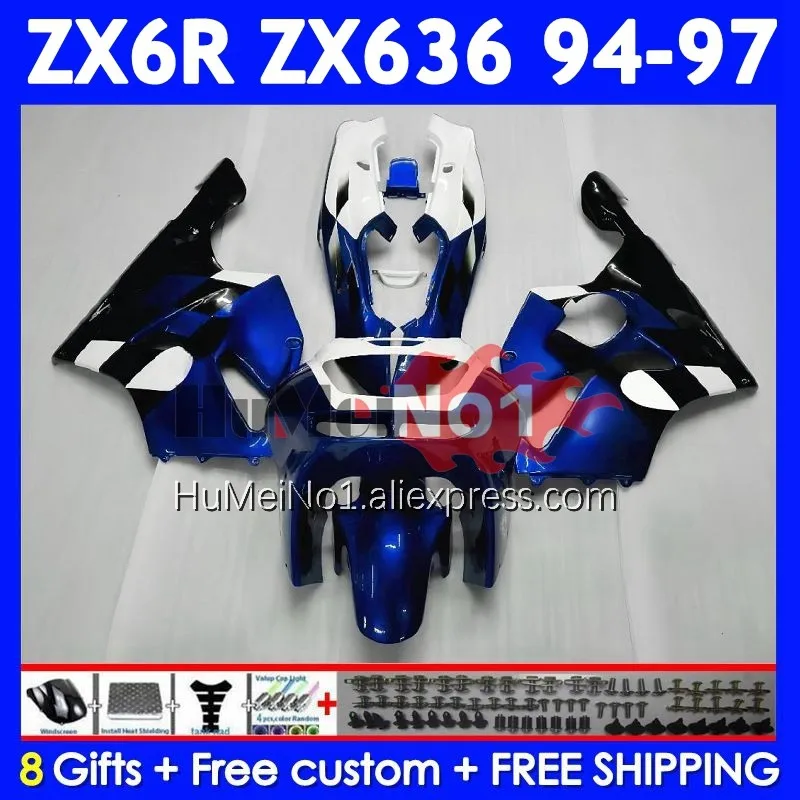 Комплект для KAWASAKI NINJA ZX 6R 636 6 R ZX-636 ZX-6R 201No75 ZX636 синий черный ZX6R 94 95 96 97 ZX600 1994 1995 1996 1997 Обтекатель
Комплект для KAWASAKI NINJA ZX 6R 636 6 R ZX-636 ZX-6R 201No75 ZX636 синий черный ZX6R 94 95 96 97 ZX600 1994 1995 1996 1997 Обтекатель