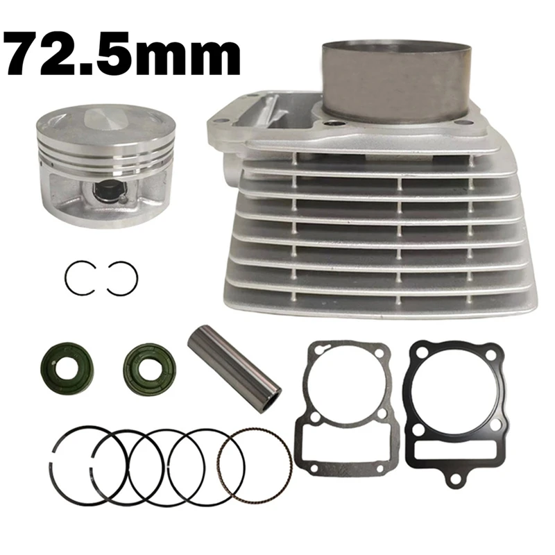 72.5Mm Motorcycle Engine Cylinder Piston Gasket Kit For CG250 CG300 350Cc Cylinder
72.5Mm Motorcycle Engine Cylinder Piston Gasket Kit For CG250 CG300 350Cc Cylinder