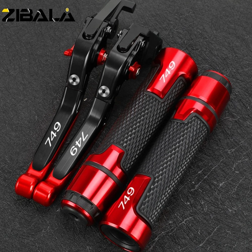 Folding Brake Clutch Levers Handlebar Grip Handles bar Hand Grips Motorcycle Accessories FOR DUCATI 749 S R 2003 2004 2005 2006
Folding Brake Clutch Levers Handlebar Grip Handles bar Hand Grips Motorcycle Accessories FOR DUCATI 749 S R 2003 2004 2005 2006