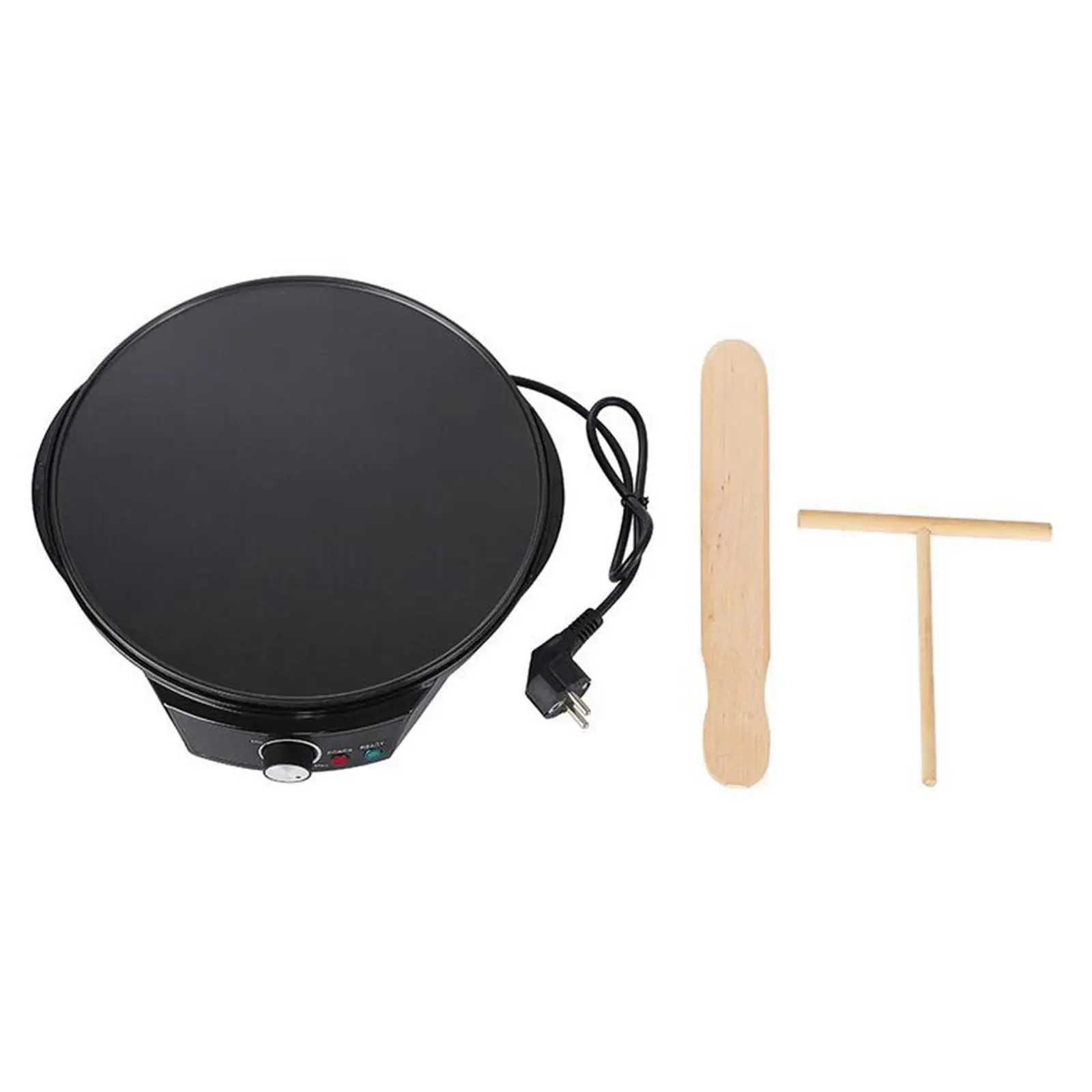 12" Electric Crepe Machine and Griddle 110V Plug Versatile Adjustable Temperature Settings Compact Omelette Maker for Breakfast
12" Electric Crepe Machine and Griddle 110V Plug Versatile Adjustable Temperature Settings Compact Omelette Maker for Breakfast