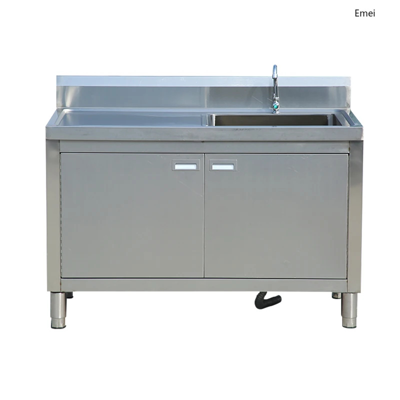 Thick 304 Stainless Steel Single-Eye Double-Eye Sink Cabinet Washing Basin
Thick 304 Stainless Steel Single-Eye Double-Eye Sink Cabinet Washing Basin
